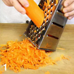 творожная запеканка +с морковкой